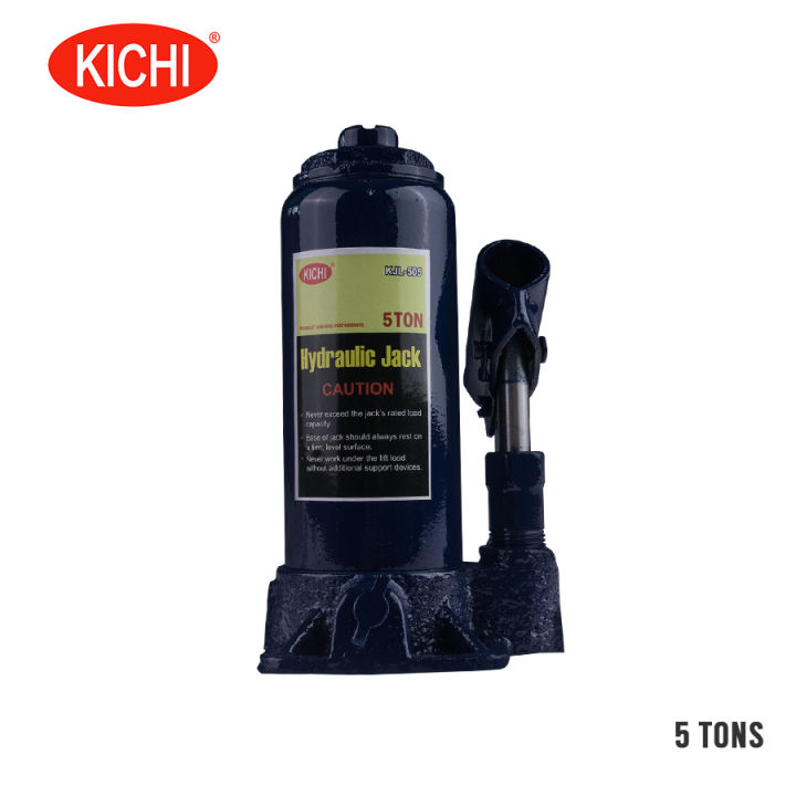 HYDRAULIC JACK STANDARD BLUE BODY 5 TONS KICHI Lazada PH