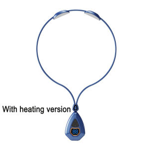 EMS Pendant Cervical Spine Massager Electric Heating Shoulder Massage Low Frequency Pulse Relaxing Portable Relaxation Device