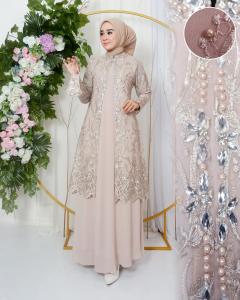GAMIS CINDERELLA TILLE MUTIARA/GAMIS PESTA MUTIARA/GAMIS PESTA MEWAH/GAMIS PESTA KEKINIAN