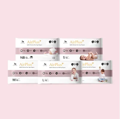 APPLECRUMBY AirPlus Mini Overnight Pull-Up Diapers Size XXL (10pcs per pack)