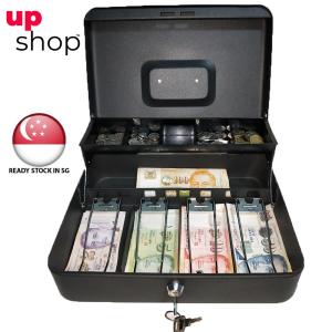 *SG SELLER* Portable Cash Box  cash drawer  money box  cash register  POS box  cashier box  money drawer  safe  cashbox  moneybox  cashregister