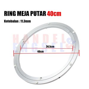 Kolaher Ring Meja Putar Makan Putar Lazy Susan Rotate Tatakan Kaca 20cm..30cm..40cm..50cm