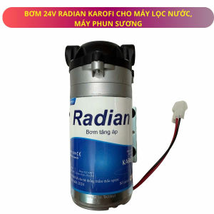 BƠM RADIAN KAROFI 24V - DÙNG CHO MÁY LỌC RO HỆ THỐNG PHUN SƯƠNG.