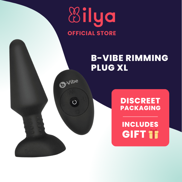 b-Vibe Rimming Plug XL (Vibrating Butt Plug) B Vibe Rimming Plug Speaker X  Vibe - Lazada