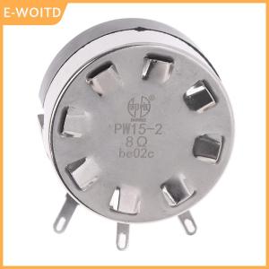 【E-WOITD】 WX200 High Power 15W Single-turn Double-wire Wound Potentiometer 8 8Ω Shaft Length 15MM Audio Attenuator