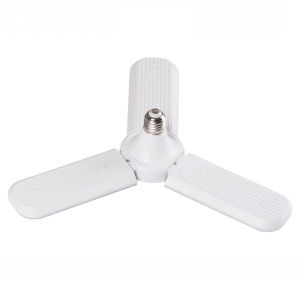 Multipurpose Foldable Fan Blade Design 18W/28W LED Bulbs Three/Four Leaf Lamp MINI Lights
