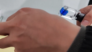 Dễ dàng để sử dụng giấy bạc crimper biểu diễn cao lá Kìm cắt và tuốt dây burnisher cho mịn màng và thống nhất kết quả