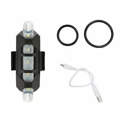 LAMPU SEPEDA LAMPU MODE LED BELAKANG SEPEDA USB CHARGER ULANG MTB RECHARGABLE MURAH