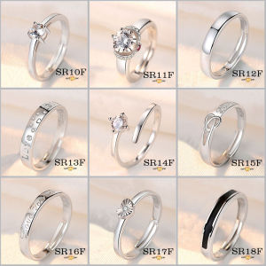 POS DARI KL - SR10 / CINCIN / SILVER RING /  CINCIN SILVER PLATED / ADJUSTABLE RING / CINCIN PEREMPUAN / CINCIN PERAK