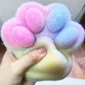 New Cat Paw Squishy Fidget Toy Cute Cat Paws Slow Rebound Decompression Toy Super Soft Reduce Stress Ball Friends Gifts