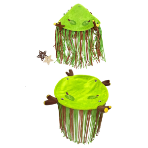 Space Saving Pet Corner Shelter Washable Fleece Curtain Shelter With Colorful Embroidery Small Animal Bed