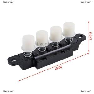 [COD] livestwef 250V 4Push Button Piano Type Key Board Switch For Plug-in Electric Fan Floor Fan