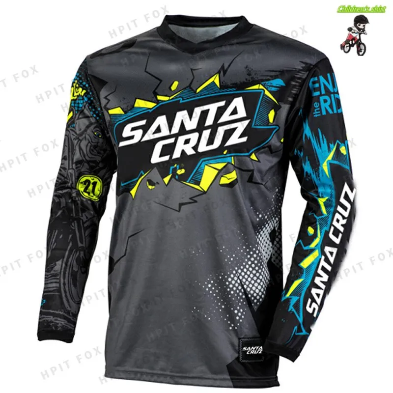 SANTA CRUZ Downhill Mountain Bike Jerseys MX Motocross BMX Racing DH Long Sleeve Cycling Clothes Lazada PH