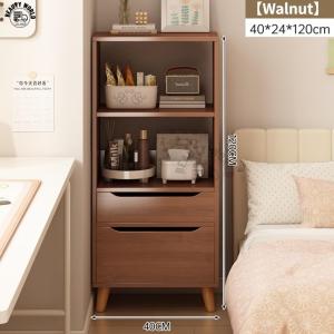 [SG Seller]Freestanding Tall Bookshelf with Drawers Open Shelf Storage Cabinet for Home Office Small Space