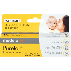 Kem bôi nứt đầu ti nứt cổ gà làm mềm da khô Medela Purelan Lanolin Nipple Cream 37g