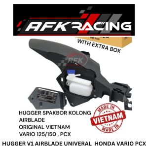 SPAKBOR KOLONG AIRBLADE MOTOR VARIO 125 150 TAHUN 2012-2020 PCX CBU PCX 2018 HUGGER PNP HUGGER AIRBLADE VARIO 125 150 led CONNECTED KEYLESS 160 PCX CBU LOKAL SPAKBOR KOLONG IMPORT VIETNAM HUGGER spakbor kolong airblade AIR BLADE old new vario 125