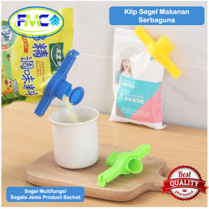 Penjepit Segel Makanan Plastik Klip Segel Jepit Plastik Penutup Snack Serbaguna Multifungsi Kedap Udara Praktis Murah Untuk Makanan Cair Bubuk Kental