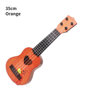 Mini 4 Strings Guitar Toys Japanese Original Simulation Guitar Musical Instruments for Kids Children Early Education Intellectual Development Toy