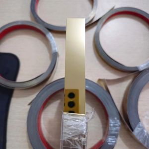 Nẹp Lập Là Inox Vàng Gương/Nẹp V/V Inox/Nẹp Trang Trí La Cuộn Inox Vàng Gương 