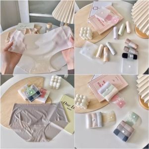 Set 3 Quần Lót Nữ Su Thạch Quần Chip Tàng Hình Không Đường May Không Viền Cao Cấp