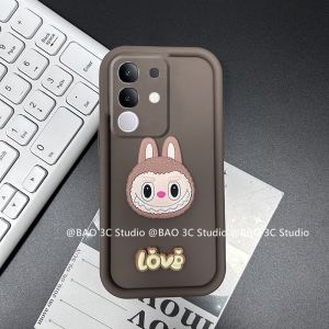 Creative Phone Case VIVO Y04 Y29s VIVOY29s VIVOY04 4G New Trend Fashion Cute Cartoon 3D Rabble Doll Casing Silicone Shockproof Soft Back Cover 2025