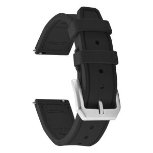 High Quality FKM Fluororubber Dive Watch Band 20/21/22mm Quick Release Pins Waterproof Strap For Rolex/Huawei/Samsung2026