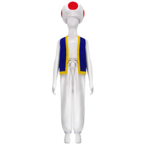 Super Mario Brothers cos Mario Movie Toad Hat Halloween cos