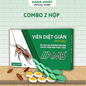 Viên diệt gián sinh học AMB công nghệ Viện Hàn lâm khoa học Việt Nam diệt gián tận gốc xử lý gián an toàn