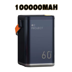 10000 0mAh 100W PowerBank พาวเวอร์แบงค์ พาเวอร์แบงค์ Battery Pack 6000 0mAh ไฟ LED ไฟ LED ภายนอก