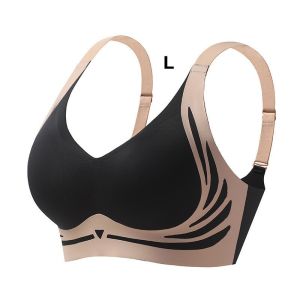 Bra Push-up Anti-kendur Pakaian Dalam Wanita Penyangga Lembut Payudara Kecil Cup Olahraga BH Pull-Up