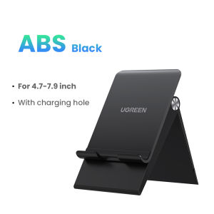 UGREEN Phone Stand Holder Foldable Desktop Stand Protable Holder Adjustable Charging Dock Compatible for Phones iPad iPad Pro 11 Inch iPad Mini 5 4 3 2 iPad Air Nintendo Switch