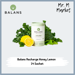Balans Recharge / Balans Active / Balans Lite - Fiber & Probiotics Drink - 14 Sachet each