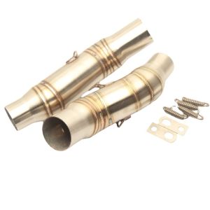 Thích hợp cho xe máy Kawasaki Z1000 Phần giữa của ống xả được sửa đổi bằng một đoạn ống cong bằng thép không gỉ ở phần trước. Z 1000 Phụ Kiện