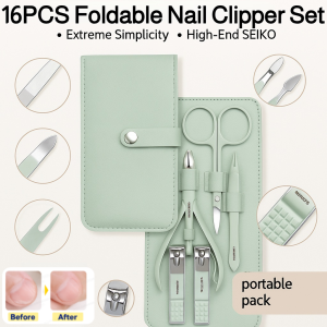 Manicure Tool Set Kit Professional Stainless Steel Pedicure Nail Trimmer Manicure Kits Accessories