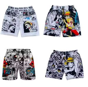 CELANA KOLOR  MOTIF KARAKTER ONE PISCS PRIA PRINTING BAHAN TEBAL JAWA24