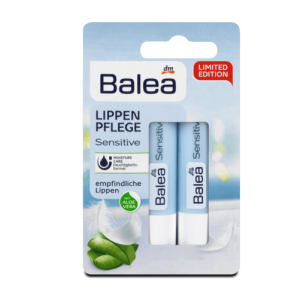 Set 02 Son dưỡng dành cho môi nhạy cảm Balea Lippinpflege Sensitive 2x48