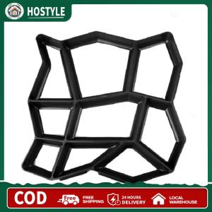【NEW】 Concrete Molds DIY Paving Cement Brick Stone Garden Floor Tile Road Path Maker