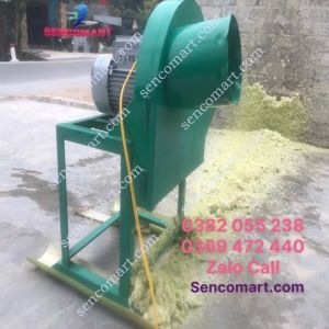 Máy băm chuối mịn cửa xả ngang tại Miền Tây