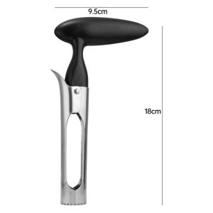 Stainless Steel Fruit Corer Apple Core Remover Serrated Kitchen Gadget Easy Use Gift Tool Home