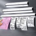 Bill Holder/ Receipt Holder/ Capitan Nota Stainless 45x6 cm/60*6cm/90*6cm/Penjepit Kertas Bon Bill Tab Grabber Aluminum Bill Holder Restaurant Getra Cafe. 