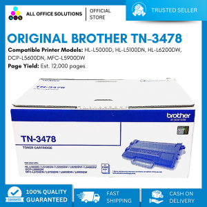 BROTHER TN-3478 Toner Cartridge for use in Brother HL-L5000D HL-L5100DN HL-L6200DW DCP-L5600DN MFC-L5900DW Printers