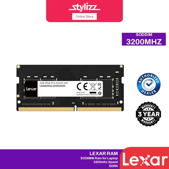 LEXAR 32GB 16GB 8GB 3200MHZ DDR4 SODIMM RAM FOR LAPTOP NOTEBOOK
