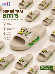 Dép Bé Trai Bitis Dino Màu BEB008700 (size 28-37)