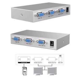 Bộ chia màn hinh VGA splitter 1 ra 2 cao cấp