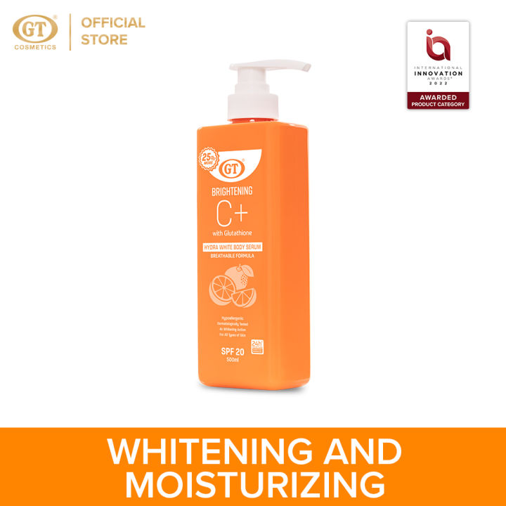 GT Brightening C+ Hydra White Body Serum Lotion | Lazada PH