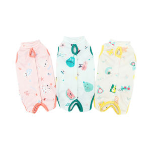 Cat Clothing Set Protect Wounds Cat Clothing Anti-licking Humanized Back Legs Open the File