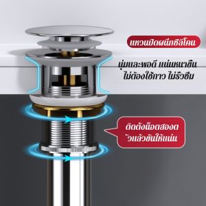 ท่อระบายน้ำป้องกันกลิ่นอ่างล้างหน้า อุปกรณ์ท่อระบายน้ำอ่างล้างหน้าสแตนเลสมาตรฐานยุโรป