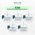 KLAR Tooth Flosser Aquapulse - Water Flosser Untuk Membersihkan Sela Gigi dan Karang Gigi Secara Sempurna - Cocok Untuk Pengguna Behel atau Kawat Gigi. 