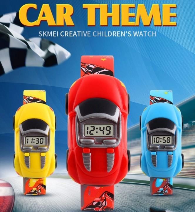 ✅ Jam Tangan Anak Original SKMEI Robocar 1241 Digital