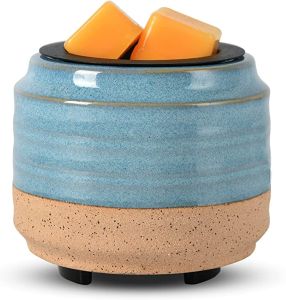 Yama Desu Candle Warmer 2-in-1 Fragrance Warmer for Warming Scented Candles or Wax Melts and Tarts with to Freshen Room Heating Plate Base - The Right Candle Warmer For Every Scenario - Scented Candles & Essential Oils